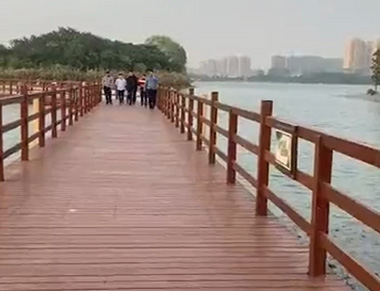 虎丘濕地二期浮橋